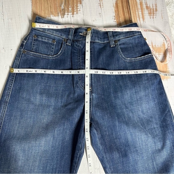 Eleventy Womens High Rise Straight Leg Blue Denim Wash Size US 2 - Picture 9 of 14